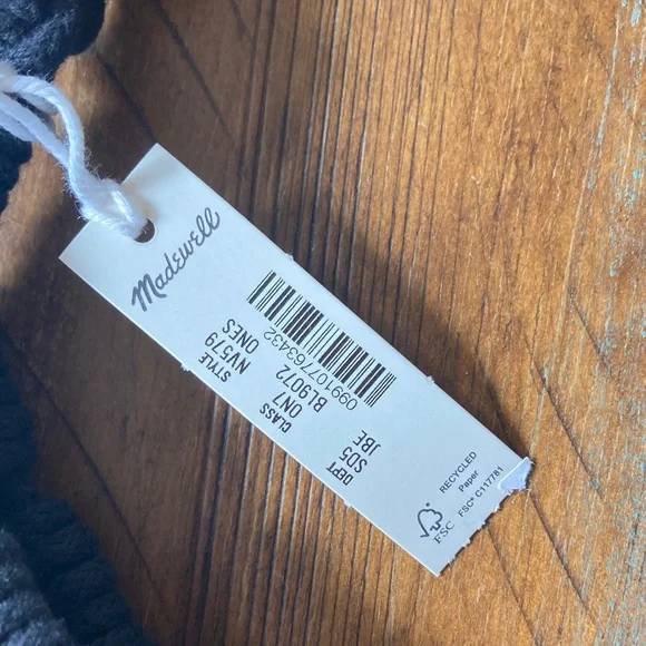 Women’s Madewell Carmen Rope Bag New NWT Crochet Woven Purse - Picture 3 of 8